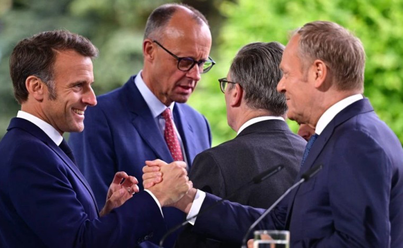 Politico: მაკრონი, მერცი და ტუსკი კიშინიოვში ჩავლენ