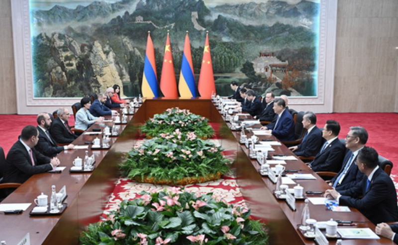 ჩინეთი და სომხეთი სტრატეგიული პარტნიორები გახდნენ