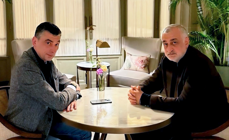 გახარია და ხაზარაძე ერთმანეთს შეხვდნენ