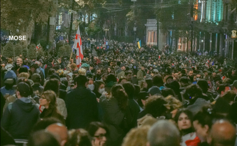 ვრჩებით რუსთაველზე და ვათენებთ, არ დავიძვრებით ადგილიდან, სანამ ქვეყანაში რუსული რეჟიმი არ დასრულდება -  "ერთობა"