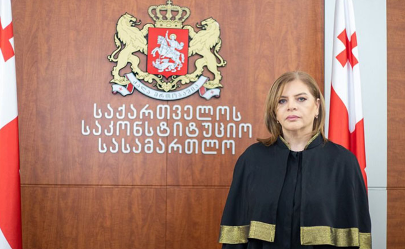საკონსტიტუციო სასამართლოს მოსამართლემ, ირინა იმერლიშვილმა თანამდებობა დატოვა