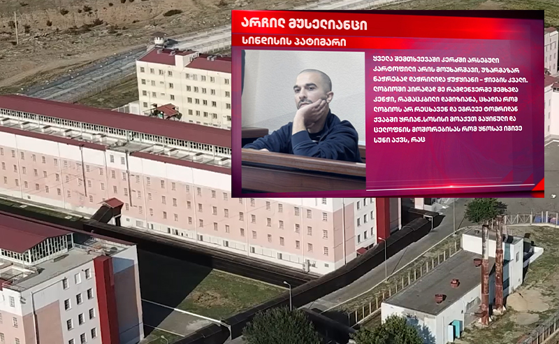 "ღირსების შემლახავი პირობები პატიმრებისთვის" - სისტემას სინდისის პატიმარი ამხელს