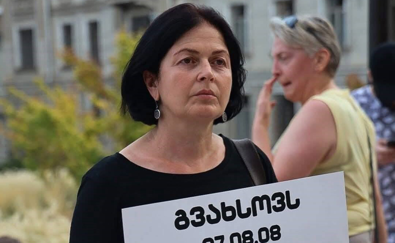 ძალოვანი უწყების წარმომადგენლებმა სამოქალაქო აქტივისტი, ანი ძულიაშვილი დააკავეს