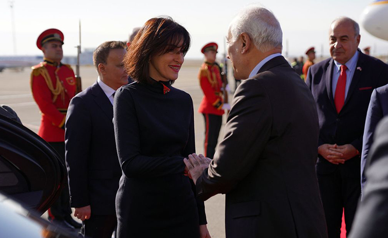 სომხეთის რესპუბლიკის პრეზიდენტი თბილისშია