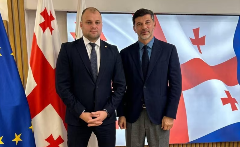 კალაძე ბელარუსის ფეხბურთის ფედერაციის პრეზიდენტს შეხვდა