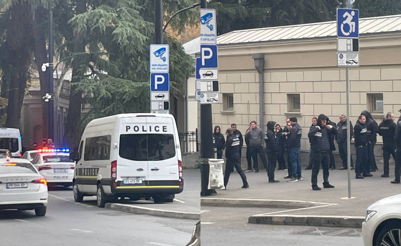 პარლამენტთან საპოლიციო ძალების მობილიზებაა - საკანონმდებლო ორგანოში დღეს კობახიძეს ელოდებიან