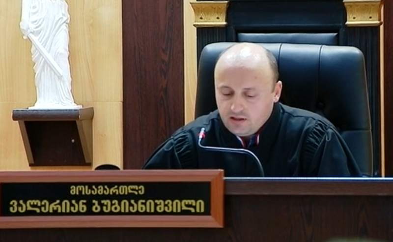მოსამართლის მიმართვა მოშიმშილე პატიმარს
