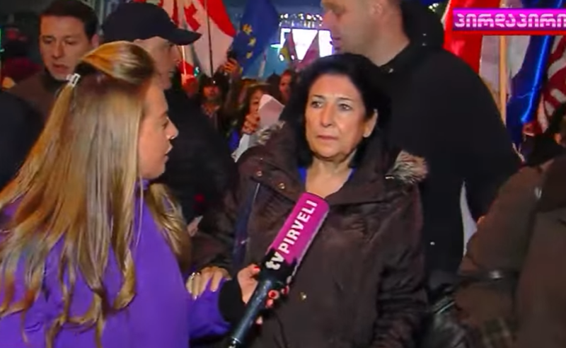 როცა ხალხი თავისას ამბობს, ამას წინ ვერავინ აღუდგება... ერთად ვიდგებით ბოლომდე - სალომე ზურაბიშვილი