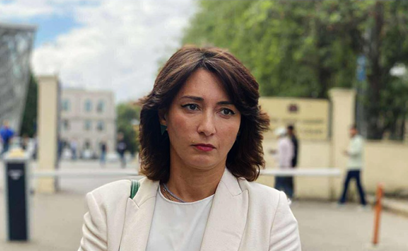 ეკა გიგაური გამოკითხვაზე მივიდა: თეატრალურ წარმოდგენას ვუყურებთ, მიზანი - დაშინებაა