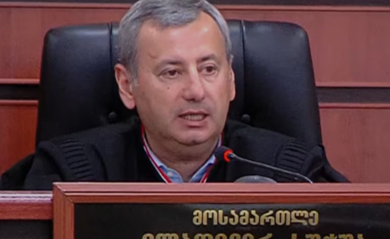 მოსამართლე ვლადიმერ ხუჭუამ კვლავ საკონსტიტუციო სასამართლოს მიმართა