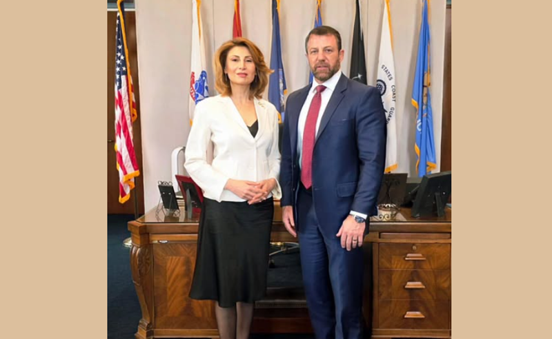 ელჩი ტალიაშვილი მარკვეინ მალინს შეხვდა, სენატორს, რომელიც MEBOGAR Act-ს ბლოკავს 