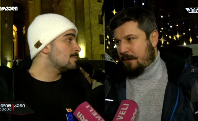 "დალუქეს 4 მაისური წარწერით: "რეჟიმი გვწამლავს" - პოლიციამ დაკავებული აქტივისტები გაათავისუფლა 