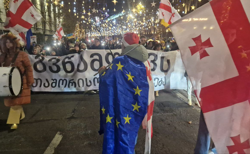რით მოგვწამლეთ? - თბილისში აქცია იმართება
