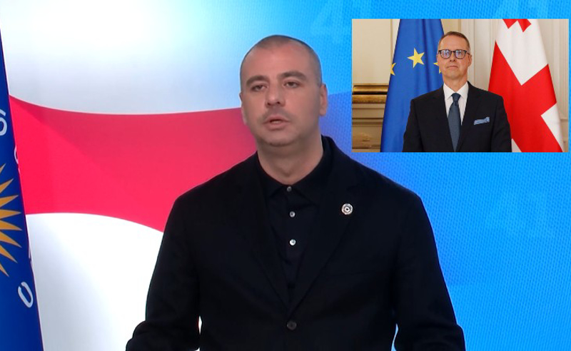 "ქართული ოცნების" მორიგი თავდასხმა გერმანიის ელჩზე