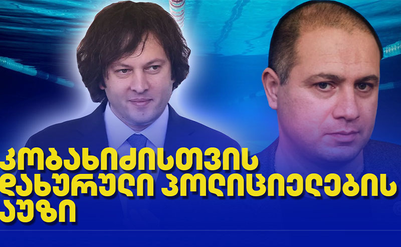 გახარიას გუნდმა "ოცნებას" კობახიძისთვის დახურული პოლიციელების აუზის სკანდალი შეახსენა