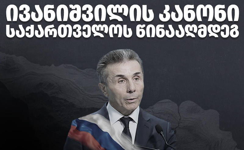 "ივანიშვილის კანონი საქართველოს წინააღმდეგ - როგორ დაისჯება კრიტიკული აზრი"- TI-ის დასკვნა