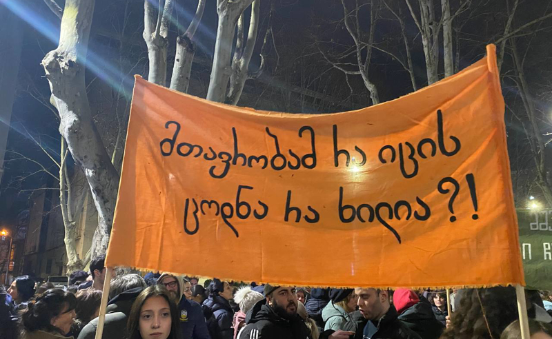 ვითხოვთ ე.წ. რეფორმის გაწვევას - ილიაუნის სტუდენტებმა კვირას აქცია დააანონსეს