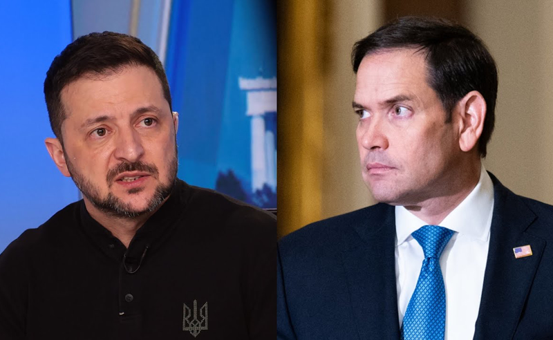 მედია: ზელენსკი დღეს მარკო რუბიოს შეხვდება