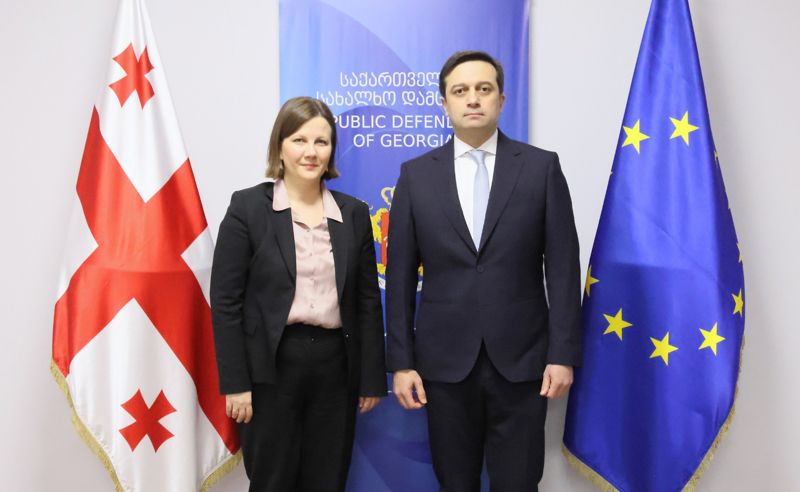 "მოსკოვის მექანიზმი" საქართველოსთვის - ომბუდსმენი ეუთოს მისიის ხელმძღვანელს შეხვდა