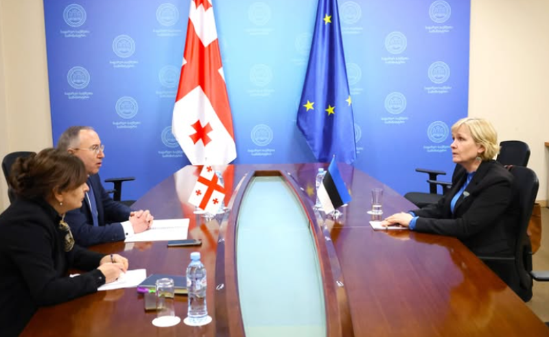 ილიაუნის მხარდამჭერი განცხადების გამო ესტონეთის ელჩი საგარეო საქმეთა სამინისტროში დაიბარეს