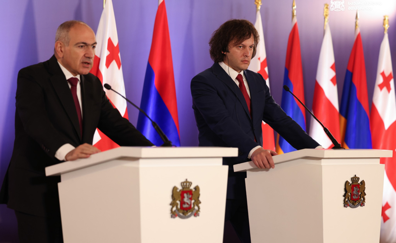 ირაკლი კობახიძეს მოვახსენე, რა ხდება ტრამპის მარშრუტის პროექტის ფარგლებში - ფაშინიანი