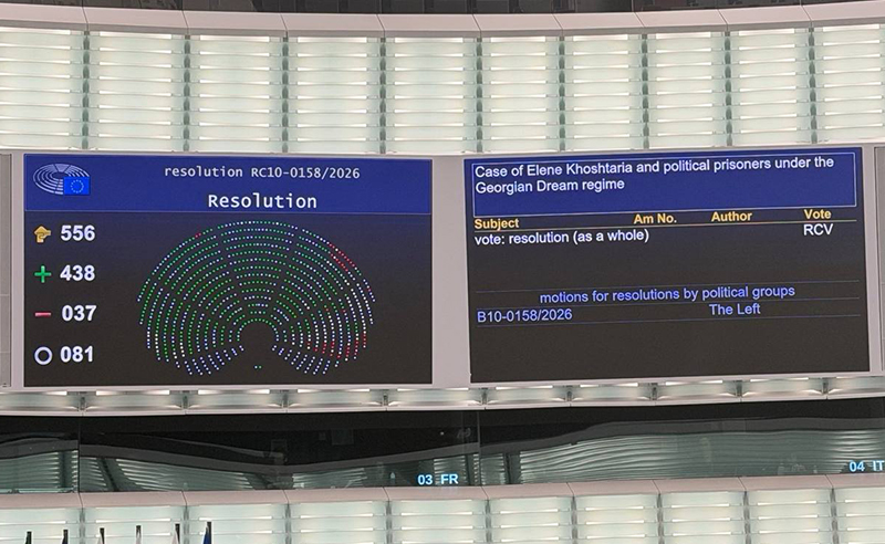 ევროპარლამენტის რეზოლუცია "ოცნების" წინააღმდეგ - რა ჩაიწერა დოკუმენტში