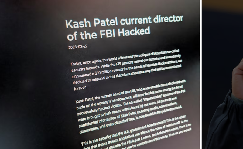 Reuters:  ირანელმა ჰაკერებმა FBI-ის დირექტორის ელექტრონული ფოსტა გატეხეს