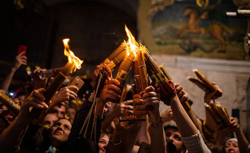 საქართველოში წმინდა ცეცხლის ჩამობრძანებას ელოდებიან 