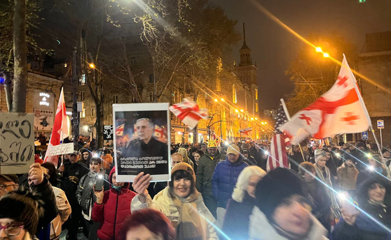 "ეს იყო რეპრესიების და ტერორის 500 დღე" - პროტესტის 500 დღე და შაბათის ტრადიციული მარში თბილისში