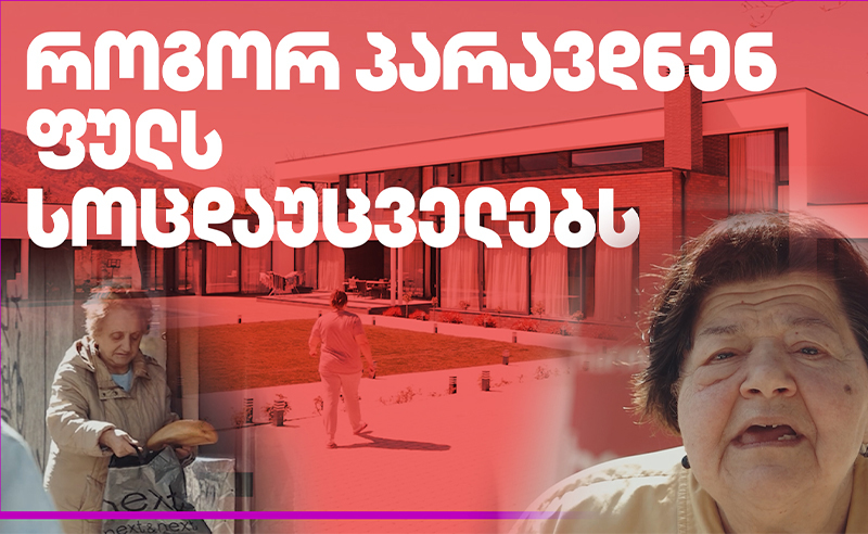 როგორ პარავდნენ ფულს სოცდაუცველებს - ჟურნალისტური გამოძიება