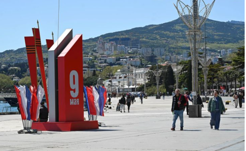 რუსეთმა ოკუპირებულ ყირიმში 9 მაისს ყველა მასობრივი ღონისძიება გააუქმა