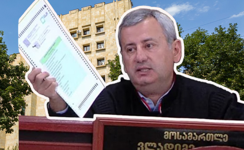 პროკურატურა მოსამართლის განცხადებაზე გამოძიებას არ დაიწყებს