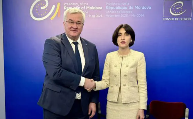 ანდრეი სიბიჰა მაკა ბოჭორიშვილთან შეხვედრაზე: ვაგრძელებთ უკრაინულ-ქართულ დიალოგის განვითარებას