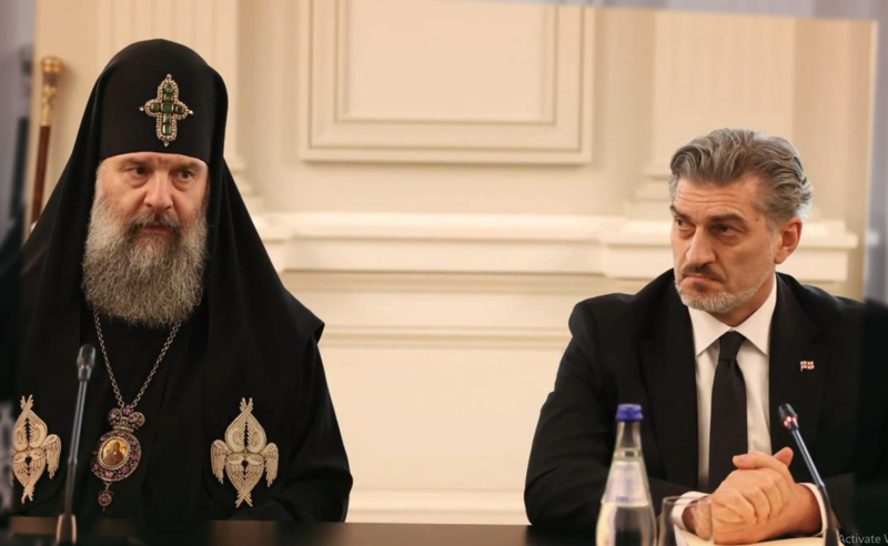 პატრიარქი ათონელის რეზიდენციაში იმყოფებოდა