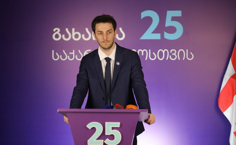 "მდინარაძე იქნება მსოფლიოს ისტორიის პირველი facebook პოსტებთან მებრძოლი გენერალი" - "გახარია საქართველოსთვის"