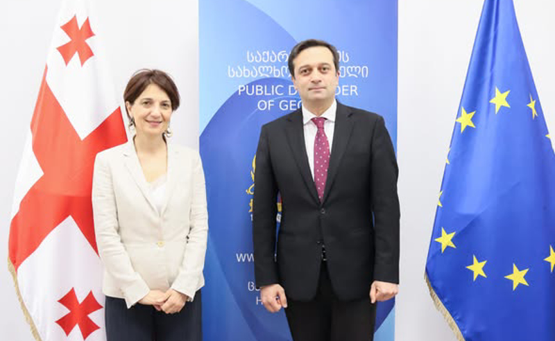 იოსელიანი UNICEFის წარმომადგენელს ბავშვთა უფლებრივი მდგომარეობის ძირითად გამოწვევებზე ესაუბრა
