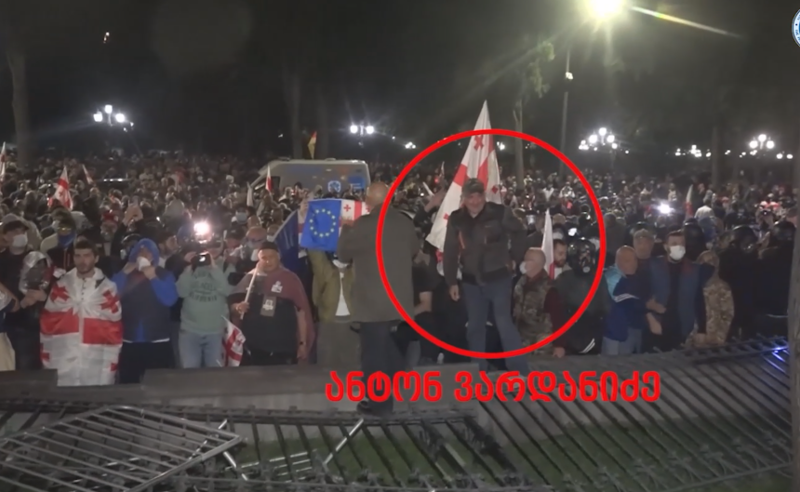 რას მედავებით? რა გადატრიალება? -  სასახლი ღობის საქმეზე დაკავებული ანტონ ვარდანძის სიტყვა