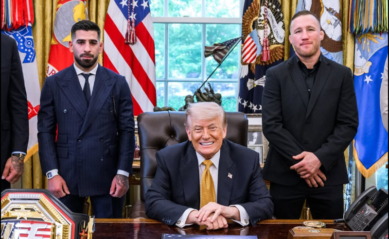 თეთრი სახლი უმასპინძლებს MMA ბრძოლას, რომელსაც საქართველოშიც ისეთივე ინტერესით მიადევნებენ თვალს, როგორც აშშ-ში - საელჩო