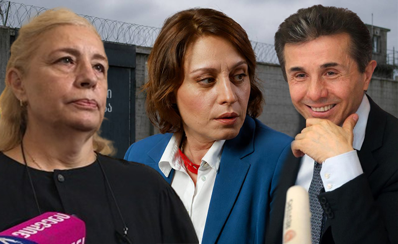 ელენე ხოშტარიას დედა ივანიშვილს მიმართავს