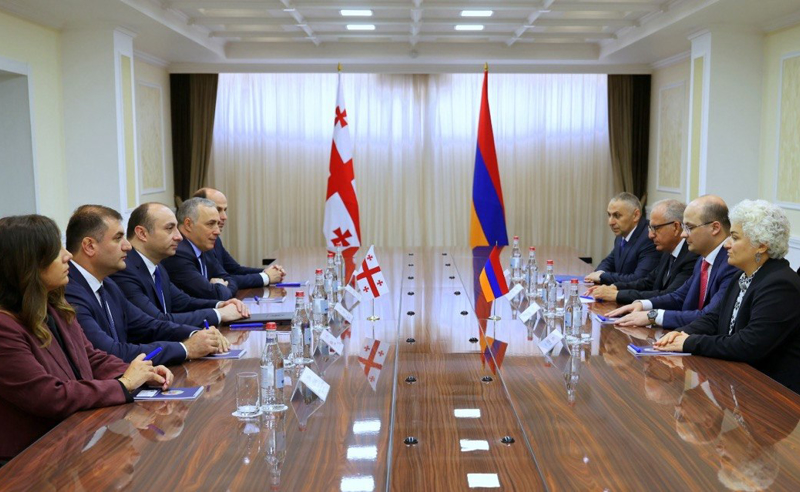 გეკა გელაძე ოფიციალური ვიზიტით სომხეთში იმყოფება