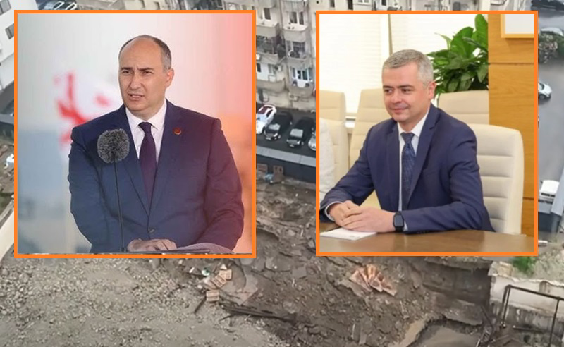 ტერიტორია, სადაც მიწა ჩამოიშალა ჯუანშერ ბურჭულაძის ოჯახს ეკუთვნის