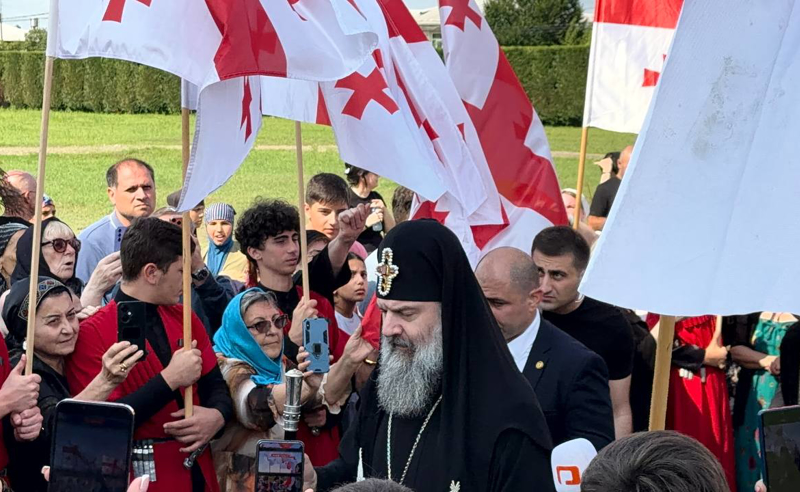 საქართველოს მართლმადიდებელი ეკლესია ლაქერნობას აღნიშნავს - შიო მესამე ზუგდიდში იმყოფება