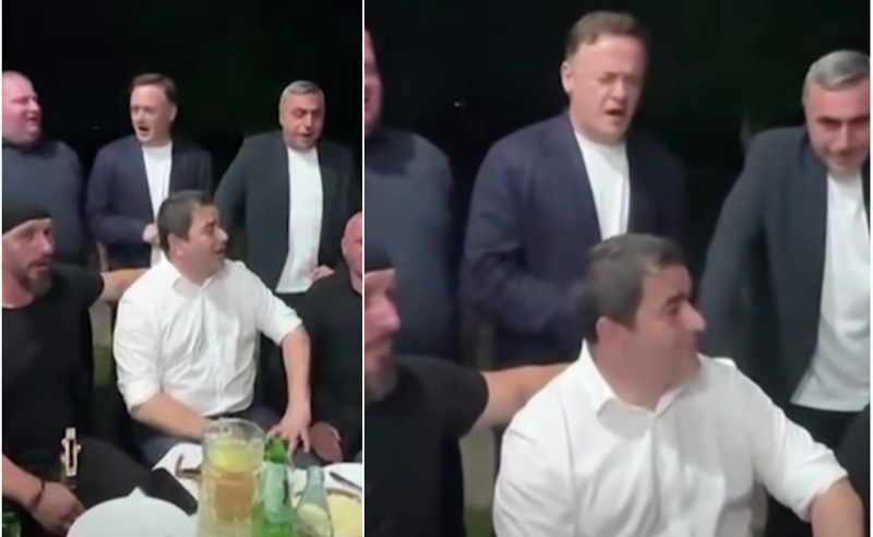 მღერიან და ქეიფობენ "ოცნების" დეპუტატები (ვიდეო) 