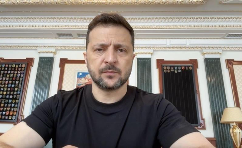 ვოლოდიმირ ზელენსკი რუსეთისთვის სანქციების გაფართოებას ითხოვს
