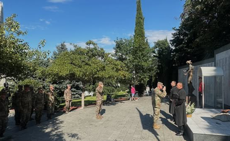 ჯორჯიის ეროვნული გვარდიის მეთაური საქართველოში იმყოფებოდა - რიჩარდ უილსონი თავდაცვის უწყების მაღალჩინოსნებს შეხვდა