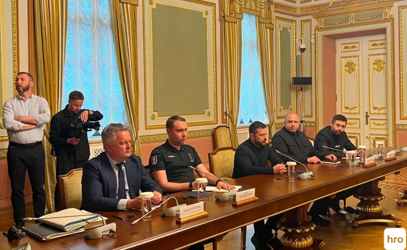 კიევში ვოლოდიმირ ზელენსკისა და დონალდ ტრამპის სპეციალური წარმომადგენლების მოლაპარაკებების პირველი ეტაპი დასრულდა
