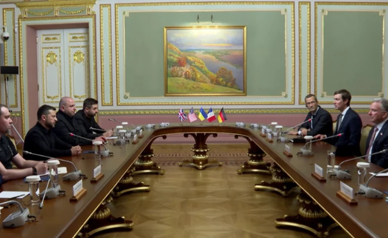 ზელენსკიმ ტრამპის წარმომადგენლებთან მოლაპარაკებების დეტალებზე ისაუბრა