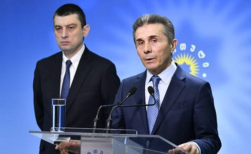 გახარიამ "ოცნებას" ივანიშვილის რეჟიმი უწოდა - ექს-პრემიერის პირველი რეაქცია