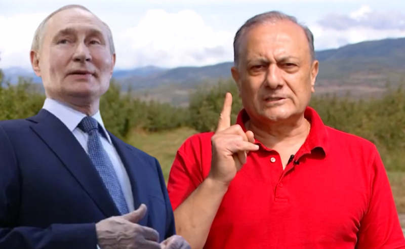 შალვა ნათელაშვილი ვლადიმერ პუტინს მიმართავს 