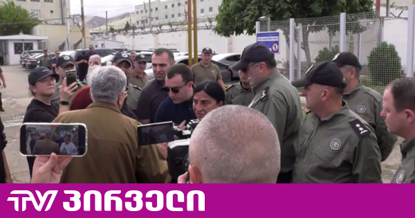 სავარაუდო სექსუალური ძალადობა დეესკალაციის საკანში - რუსთავის ციხესთან მიმდინარე აქციაზე ხმაური იყო